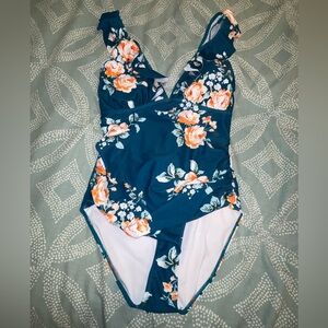 Floral One-Piece Swimsuit